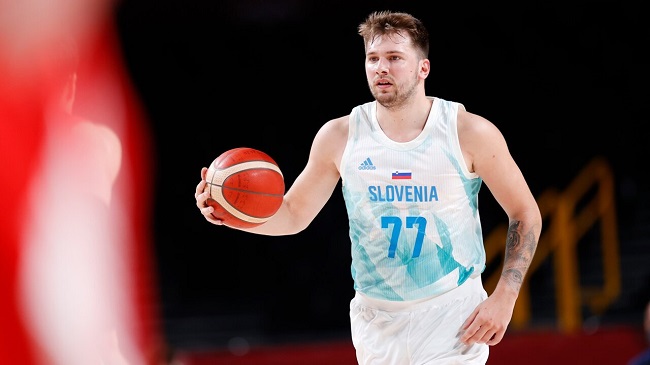 Luka Doncic Puts 48 on the Board for Slovenia.