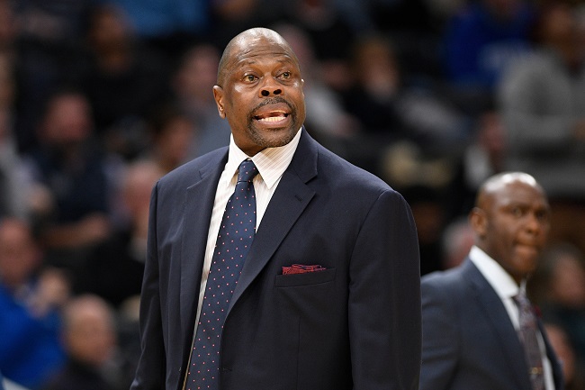 Patrick Ewing Says He has Tested Positive for Coronavirus