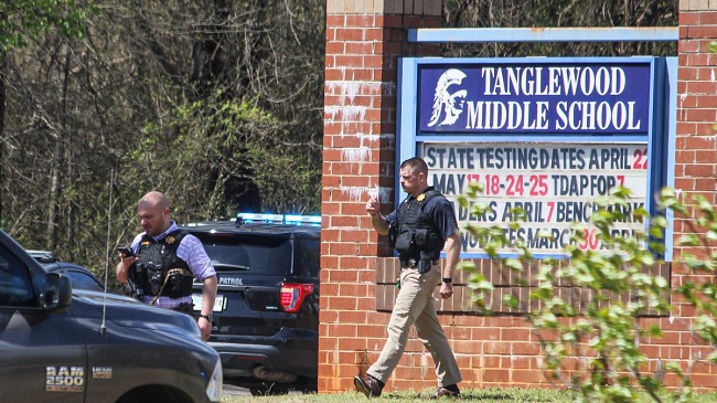Tanglewood Middle School Shooting a 12-Year-Old was Fatally Shot