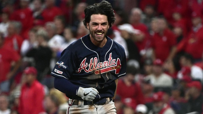 heres what dansby swanson said before the braves played the