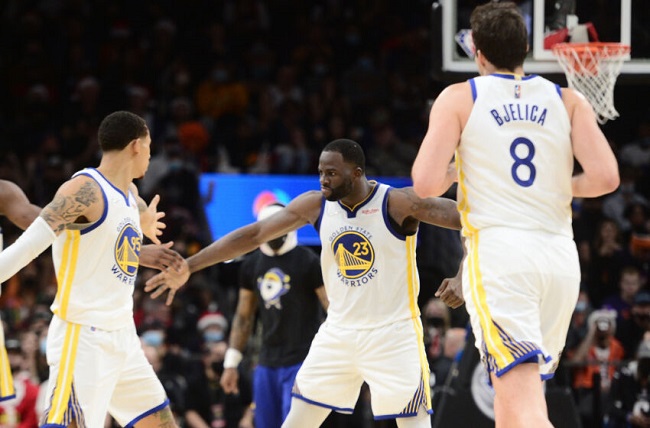 Incredible Warriors Big Three Playoff Stat Being Tested in Nuggets